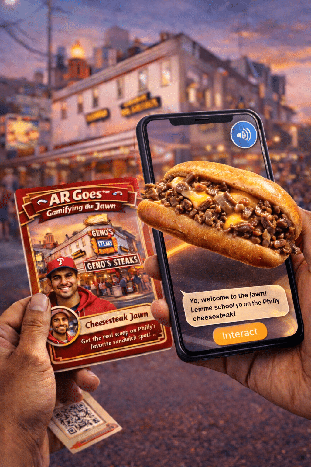 ARGoes - Gamifying the Jawn